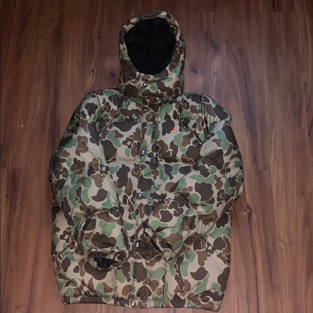 POLO Ralph Lauren Bubble Camoflauge Puffer Jacket